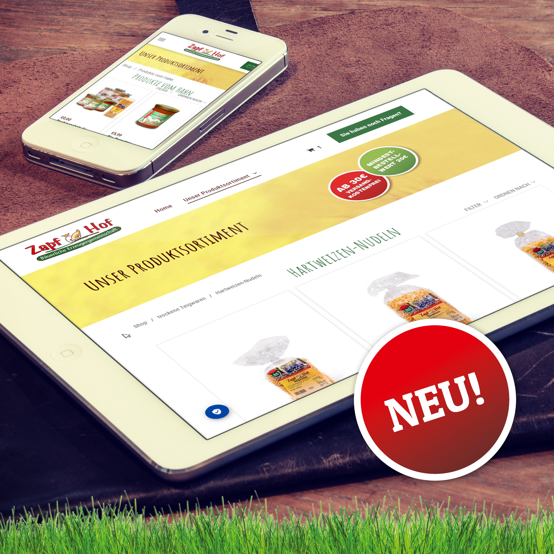 Zapf-Hof Online-Shop